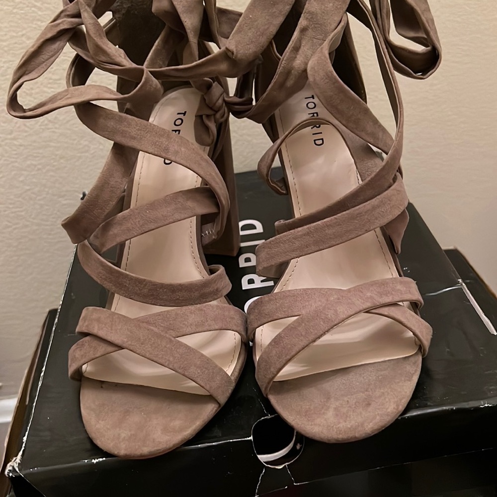 Torrid strappy heels